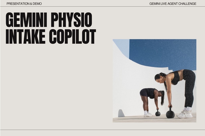 Gemini Physio Intake Copilot – screenshot 1