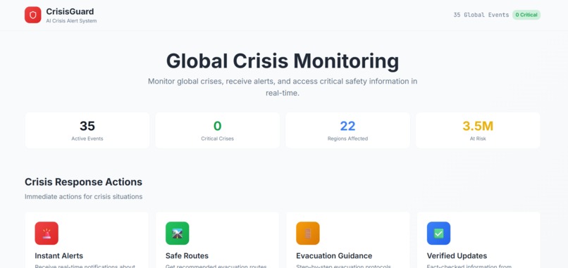 CrisisGuard – screenshot 1