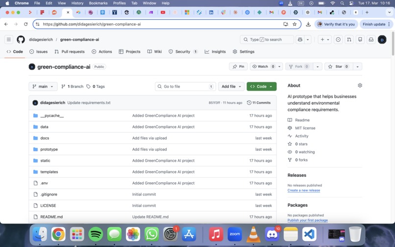 GreenCompliance AI – screenshot 1