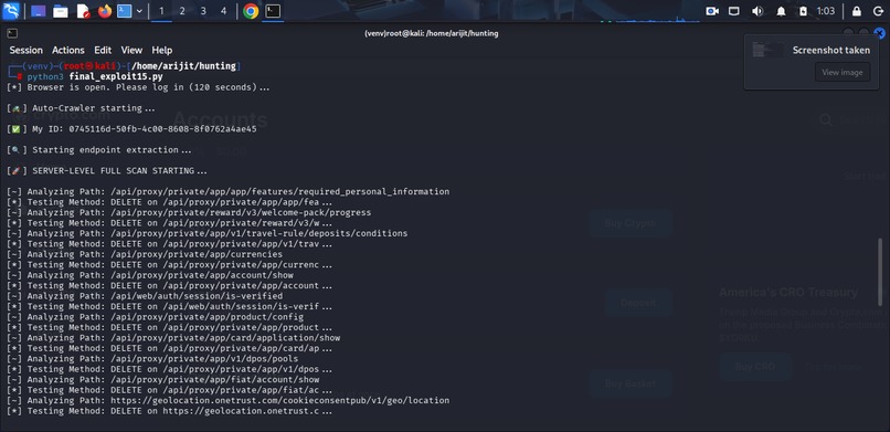 AI-Powered Autonomous Security Scanner – screenshot 1