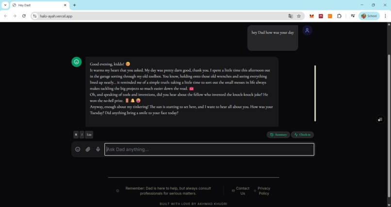 Hey Dad – screenshot 2