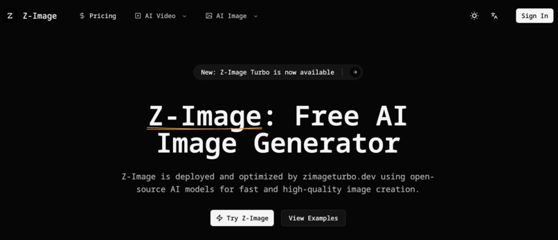 Z-Image | Devpost