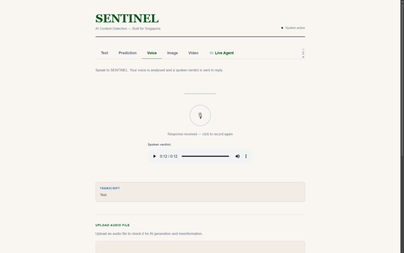 SENTINEL -- AI Fraud Detection Bot – screenshot 7