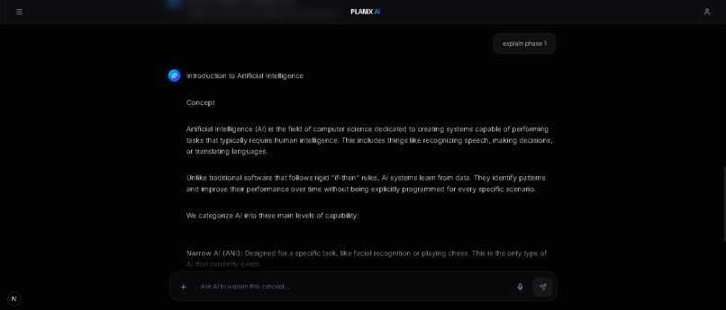 Planix AI — The Learning Operating System – screenshot 2