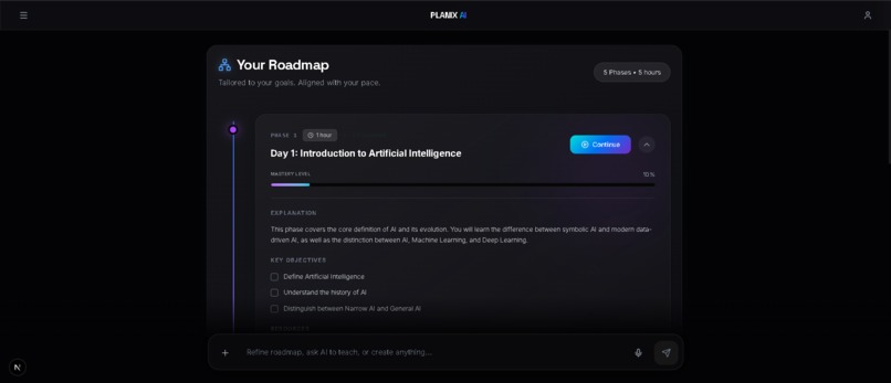 Planix AI — The Learning Operating System – screenshot 6