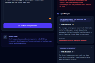 Cybercrime Detection App