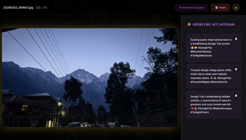 Aperture AI: Smart Event Photo Curator – screenshot 5