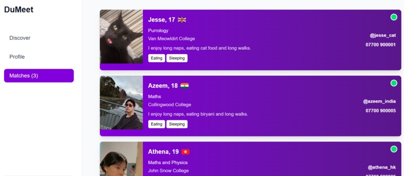 DuMeet – screenshot 2