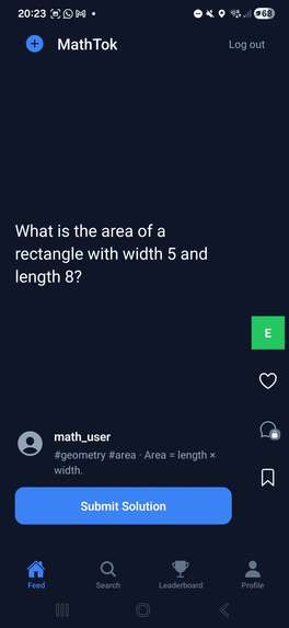 MathTok – screenshot 3