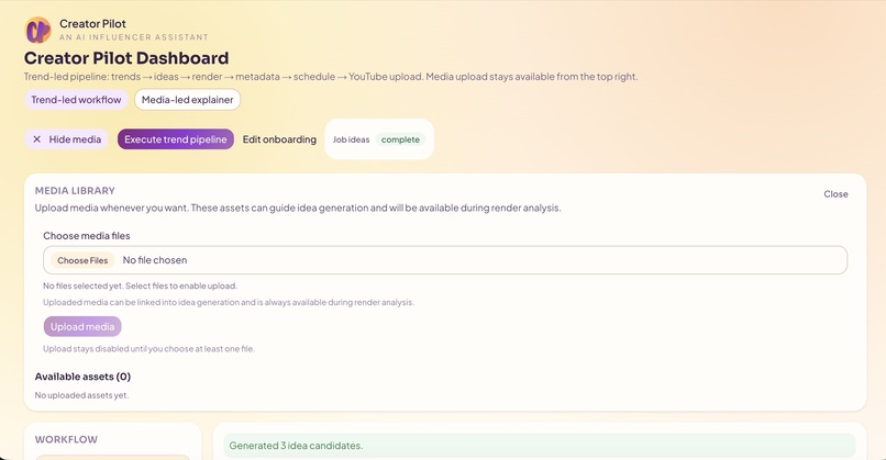 CreatorPilot – screenshot 5