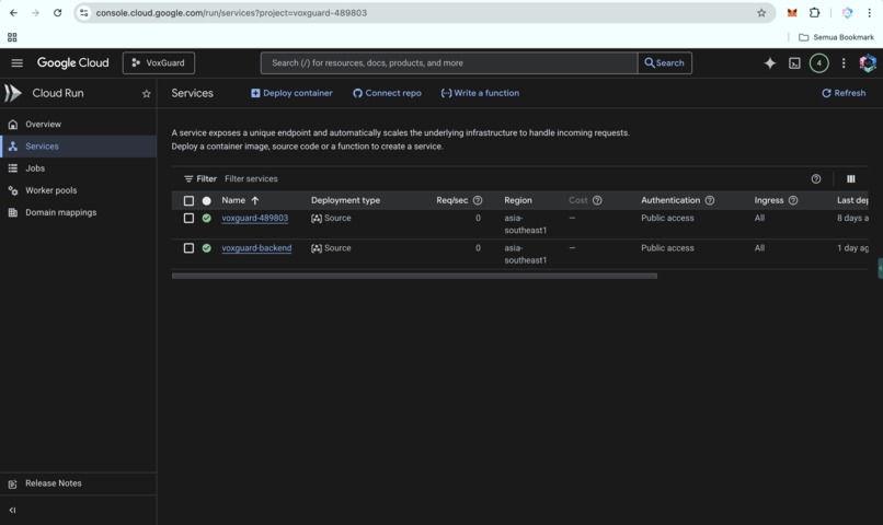 VoxGuard – screenshot 3