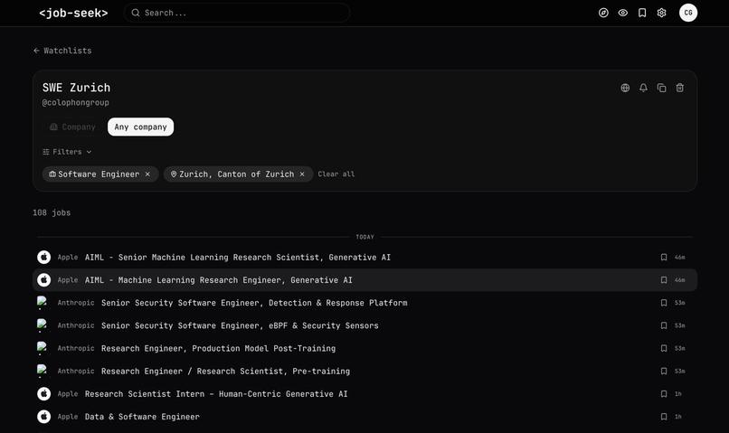 <job-seek> – screenshot 5