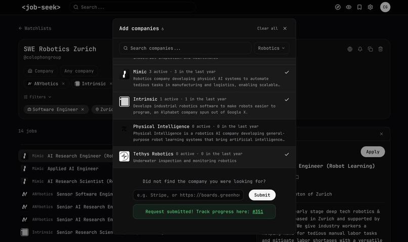 <job-seek> – screenshot 9