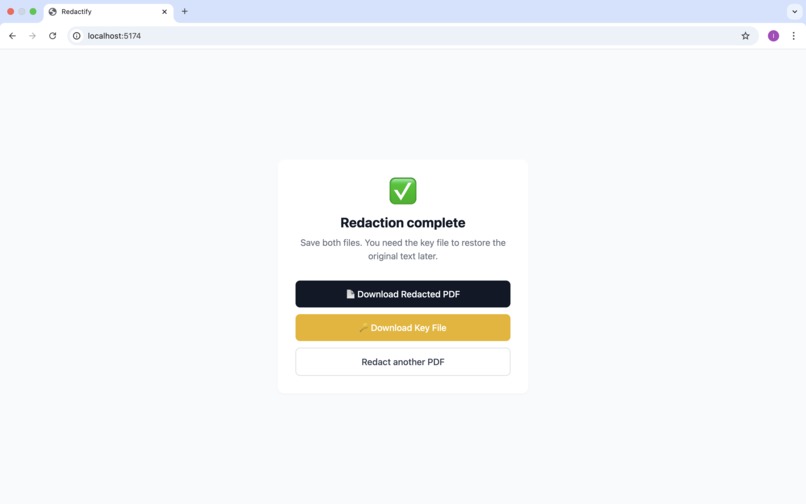 Redactify – screenshot 4