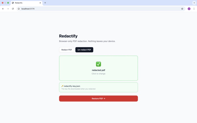 Redactify – screenshot 6