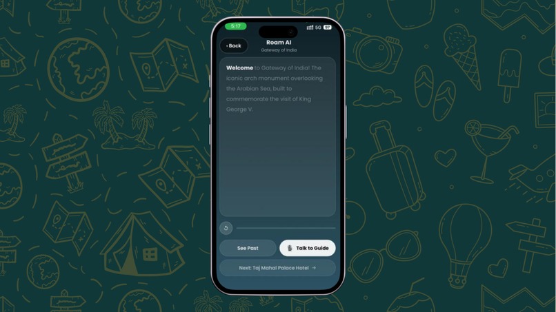 Roam: AI Tour Guide – screenshot 4