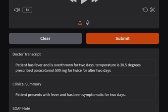 MedScript AI – Clinical Documentation Assistant