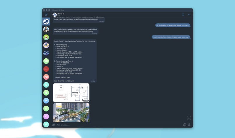 Haven AI – screenshot 2