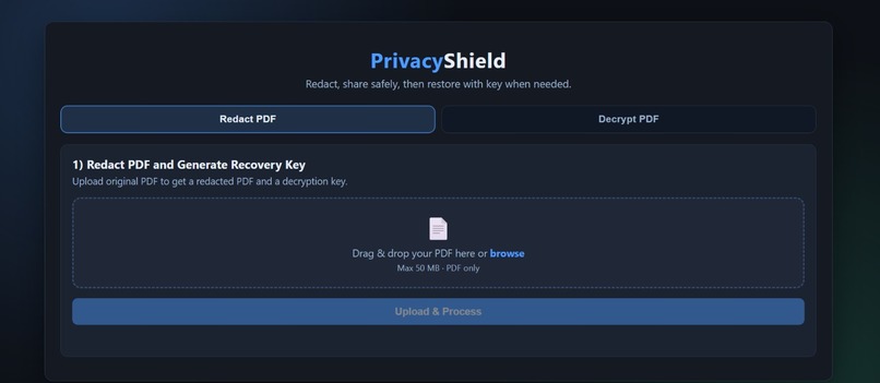 Privacy Shield  – screenshot 1