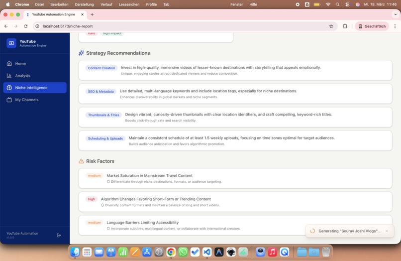 YouTube Automation Engine – screenshot 7