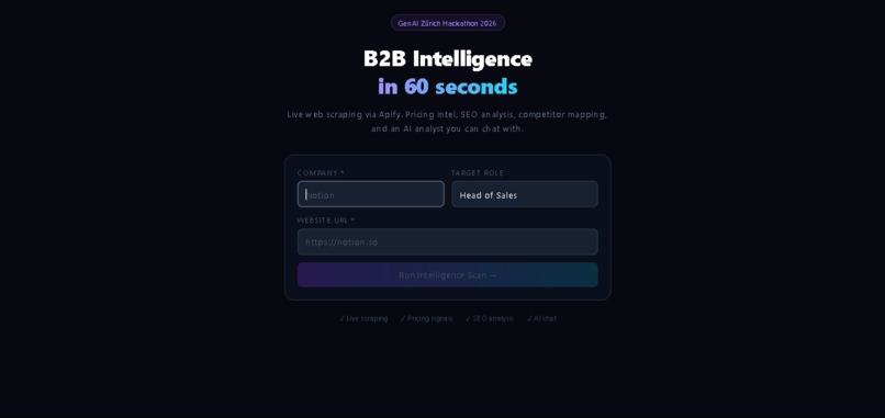 Lead Generation AI – screenshot 1