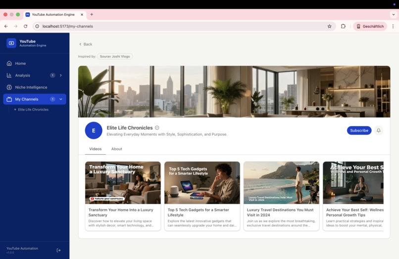 YouTube Automation Engine – screenshot 10
