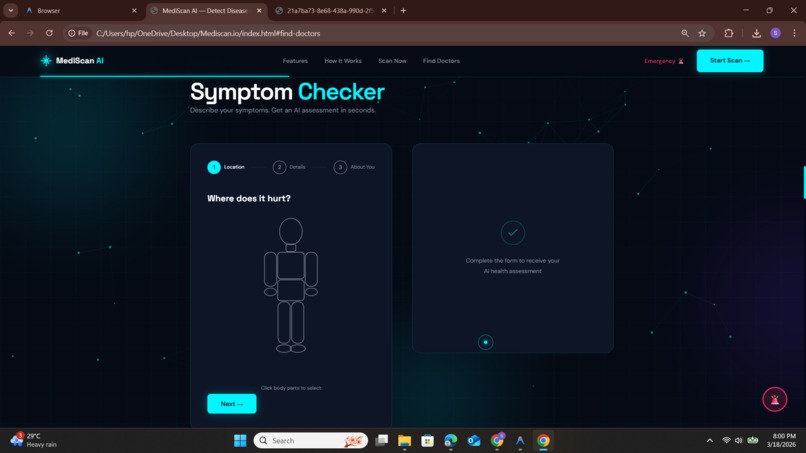 MediScan AI – screenshot 2