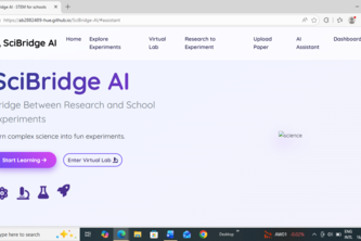 SciBridge AI –Bridge Between Research and School Experiments