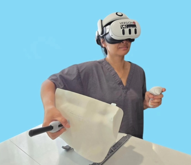 V2VR Ultrasound Training Simulator - Semi final – screenshot 1