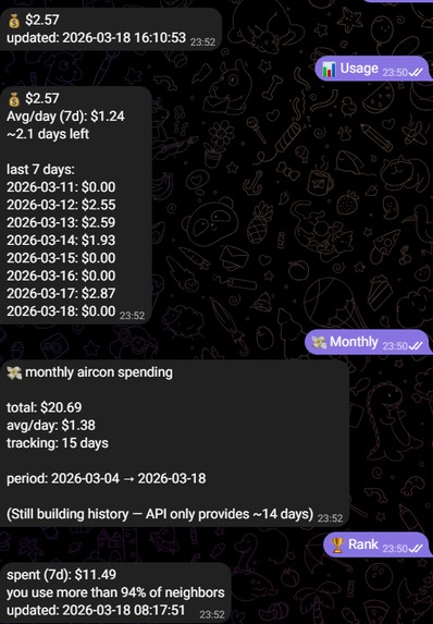 NUS Aircon Checker – screenshot 2