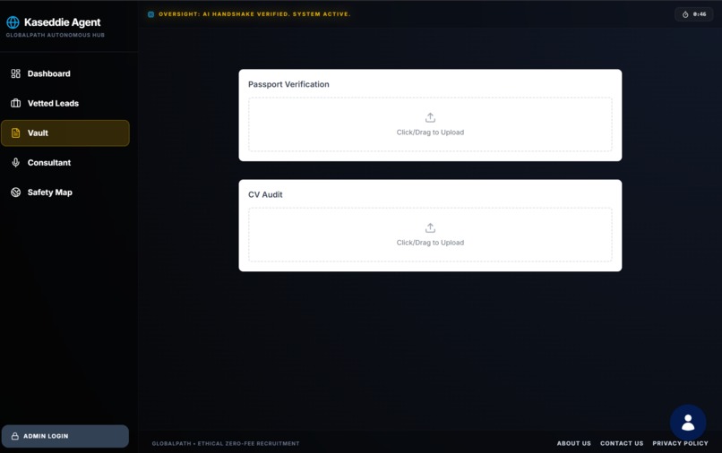 GlobalPath Kaseddie Agent: AI-Vetted B2B Recruitment – screenshot 4