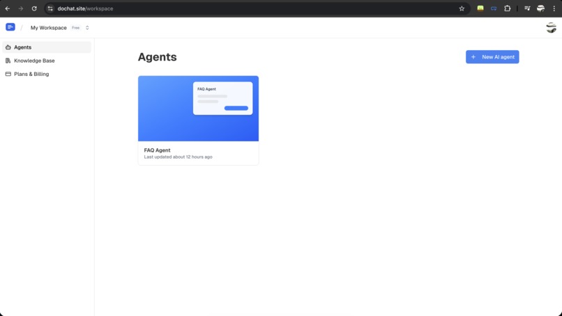 Dochat - AI Support Agents for Your Business – screenshot 4