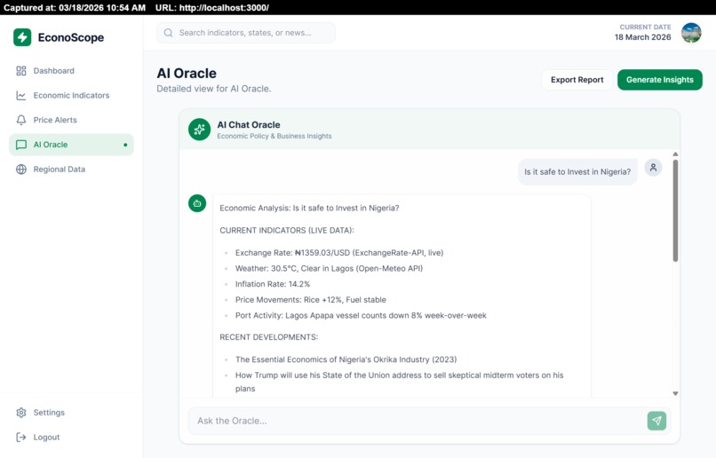 Econoscope – screenshot 7