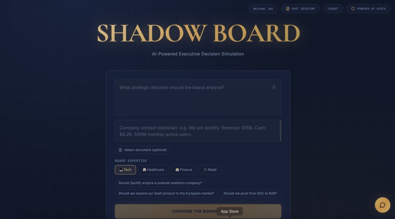 Shadow Board – screenshot 2