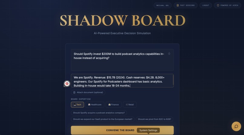 Shadow Board – screenshot 3