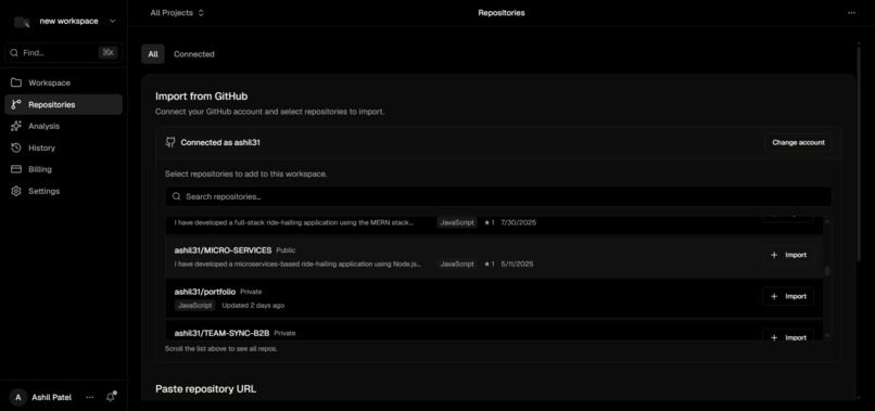 RepoLens – screenshot 3