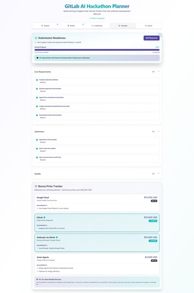 GitLab AI Hackathon Planner Your AI-Powered Co-Pilot  – screenshot 4