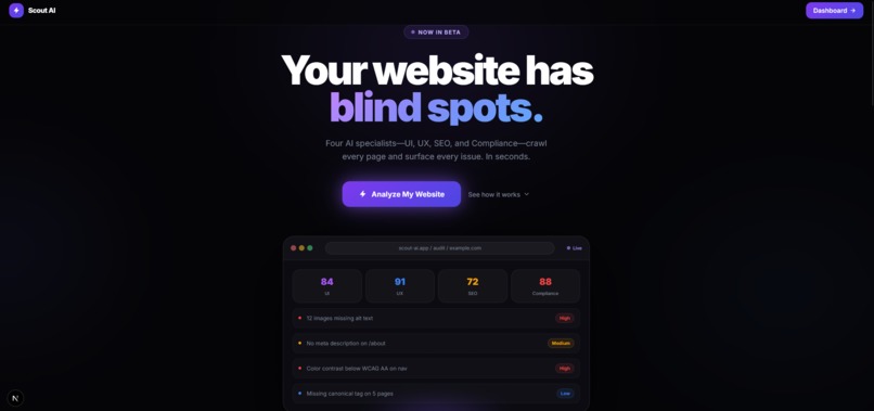 Scout.ai – screenshot 1