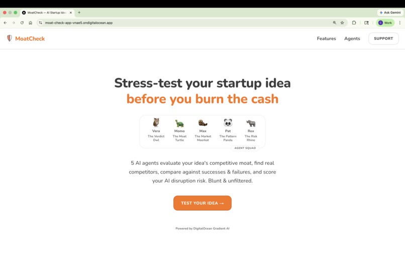 MoatCheck – screenshot 1