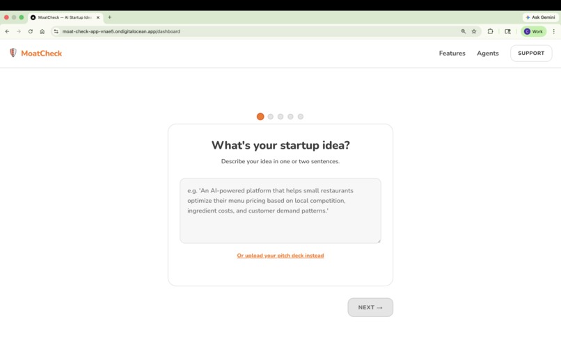 MoatCheck – screenshot 2