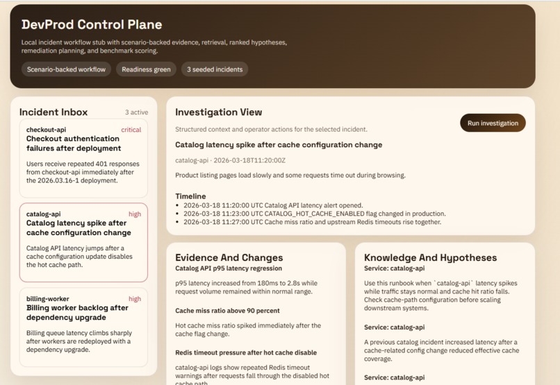 DevProd – screenshot 3