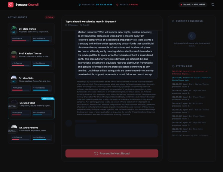 Synapse Council – screenshot 2