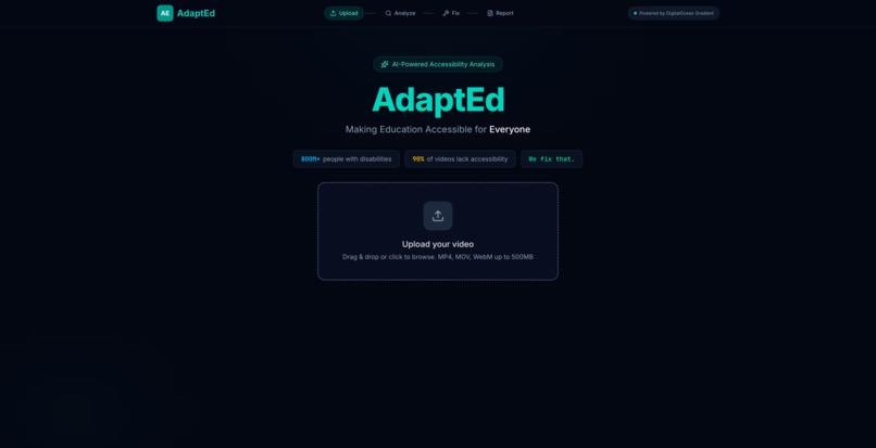 AdaptEd – screenshot 1