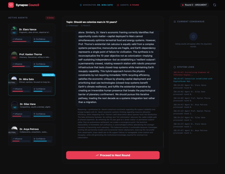 Synapse Council – screenshot 3