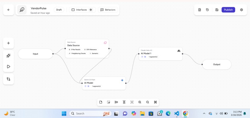 Vendorpulse – screenshot 1