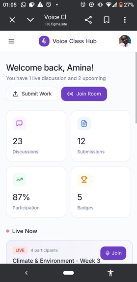 Voice Classroom Hub  – screenshot 5