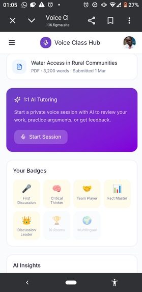 Voice Classroom Hub  – screenshot 2