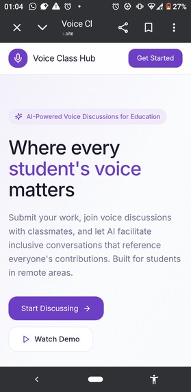 Voice Classroom Hub  – screenshot 8