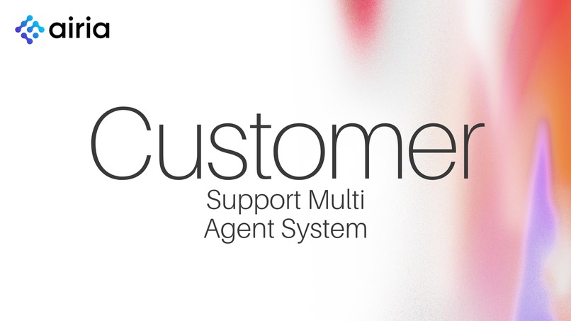 Multi Agent Customer Support System – screenshot 1