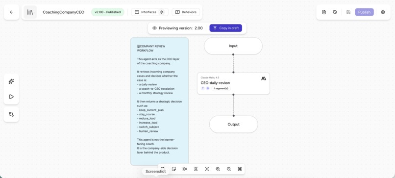 Coaching Company Ops – screenshot 2